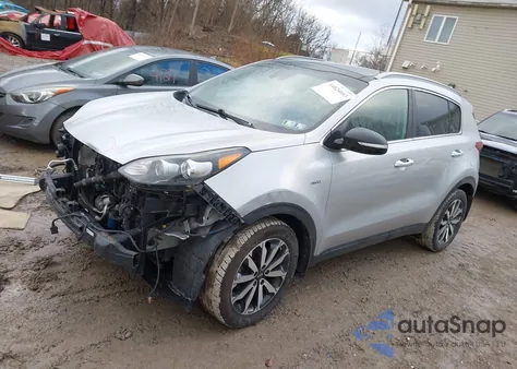2017 Kia Sportage Ex from USA, damaged, VIN KNDPNCAC6H7228372